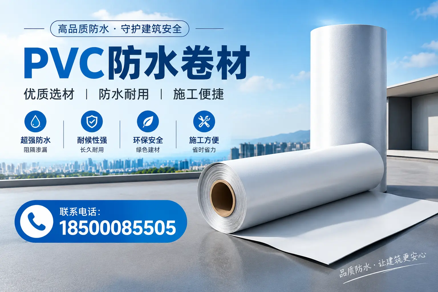 如何评估PVC防水卷材的性价比?儋州消费者必读